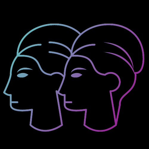 Gemini in Astrology Twin Symbol
