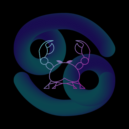 Cancer in Astrology Symbol