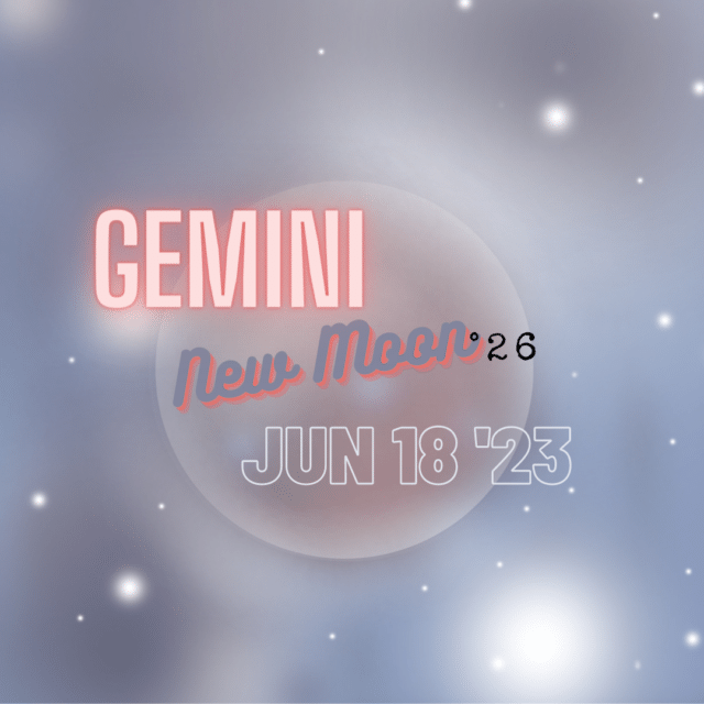 New Moon in Gemini June 2023